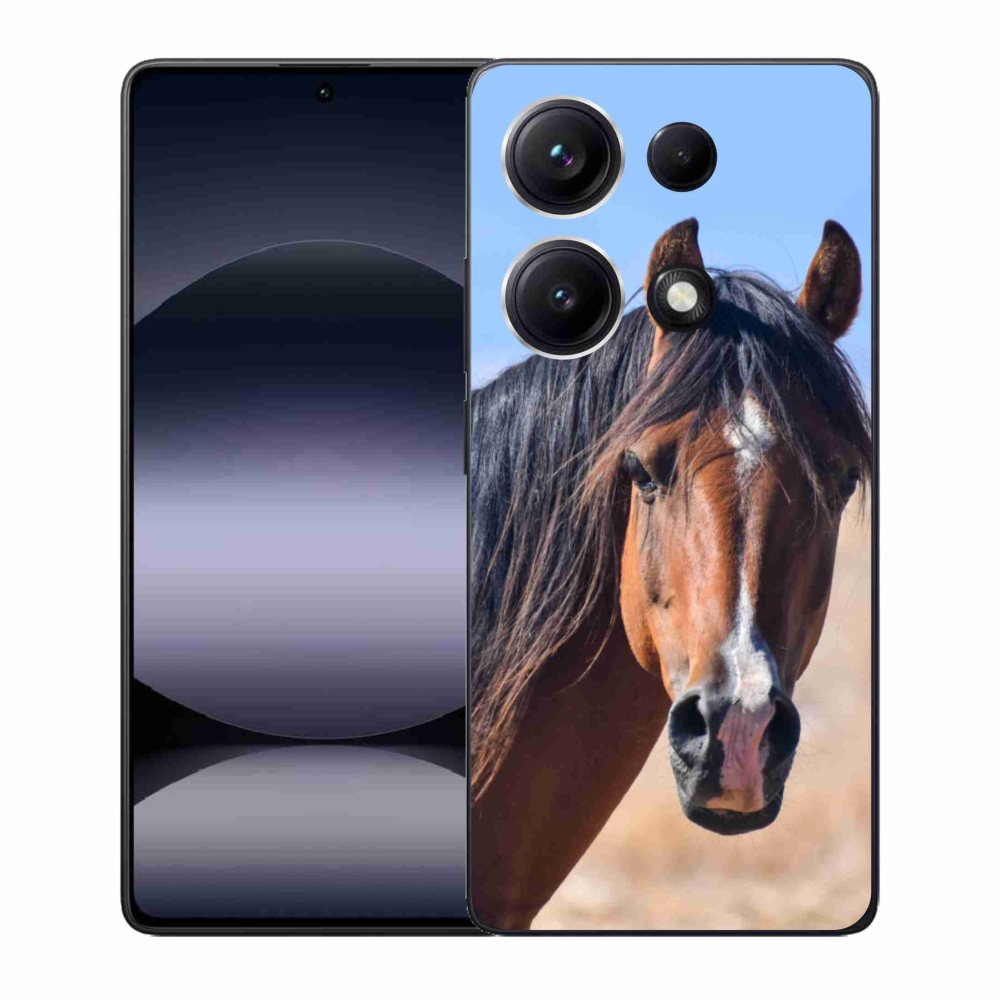 Gélový kryt mmCase na Xiaomi Redmi Note 14S - pokojný kôň