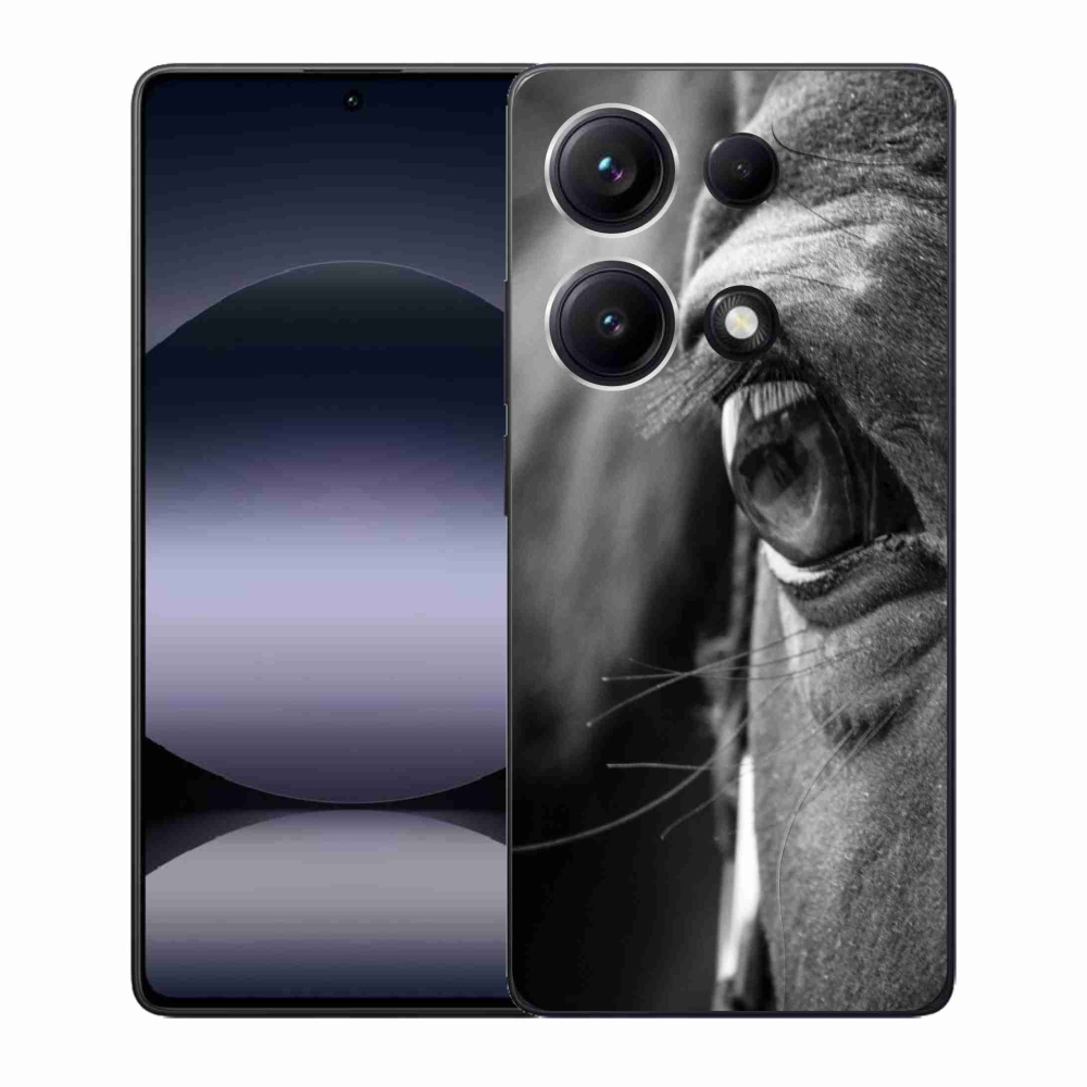 Gélový kryt mmCase na Xiaomi Redmi Note 14S - konský pohľad