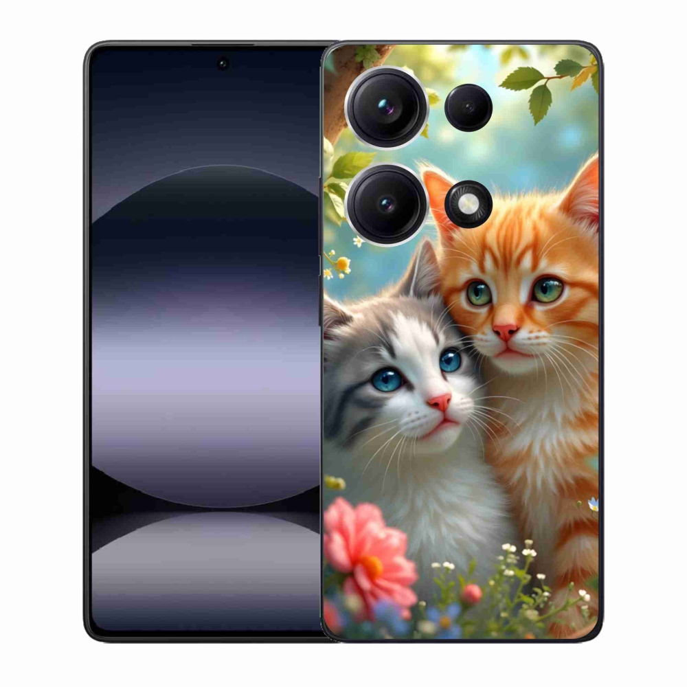 Gélový kryt mmCase na Xiaomi Redmi Note 14S - mačacia láska 2
