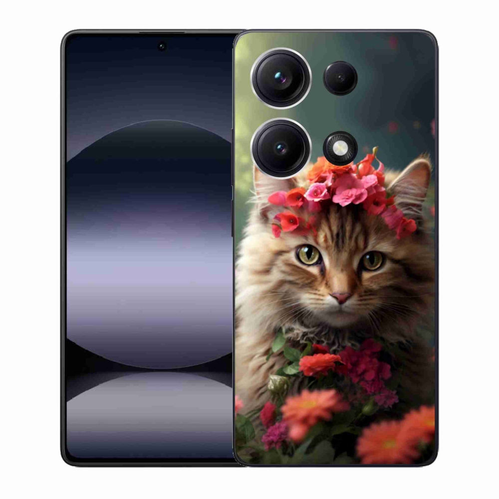 Gélový kryt mmCase na Xiaomi Redmi Note 14S - mačacia princezná