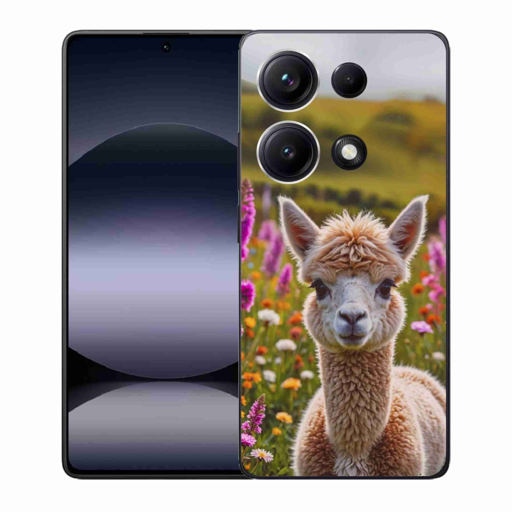 Gélový kryt mmCase na Xiaomi Redmi Note 14S - lama na lúke