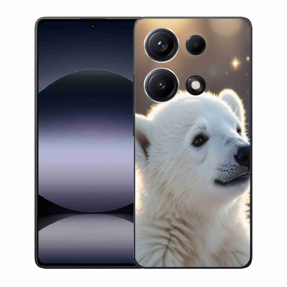Gélový kryt mmCase na Xiaomi Redmi Note 14S - ľadový medveď