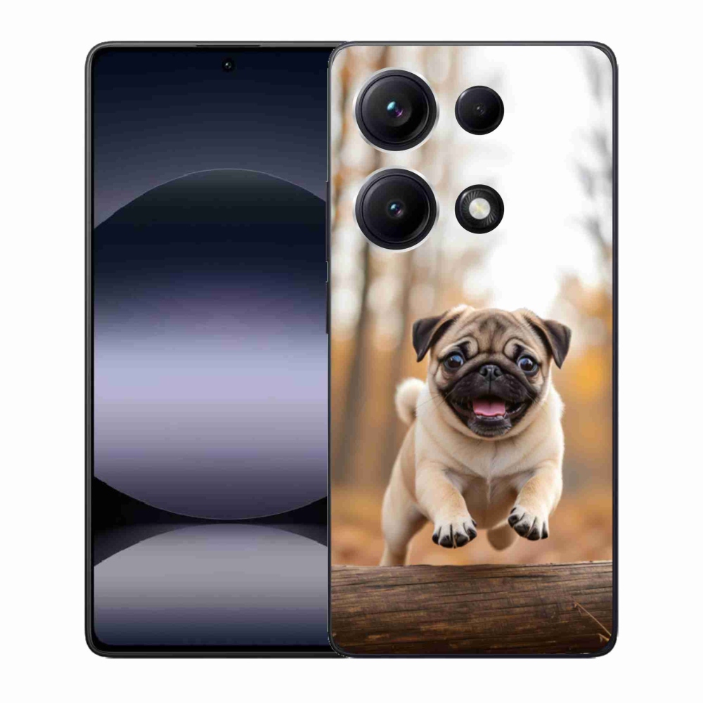 Gélový kryt mmCase na Xiaomi Redmi Note 14S - mops 2