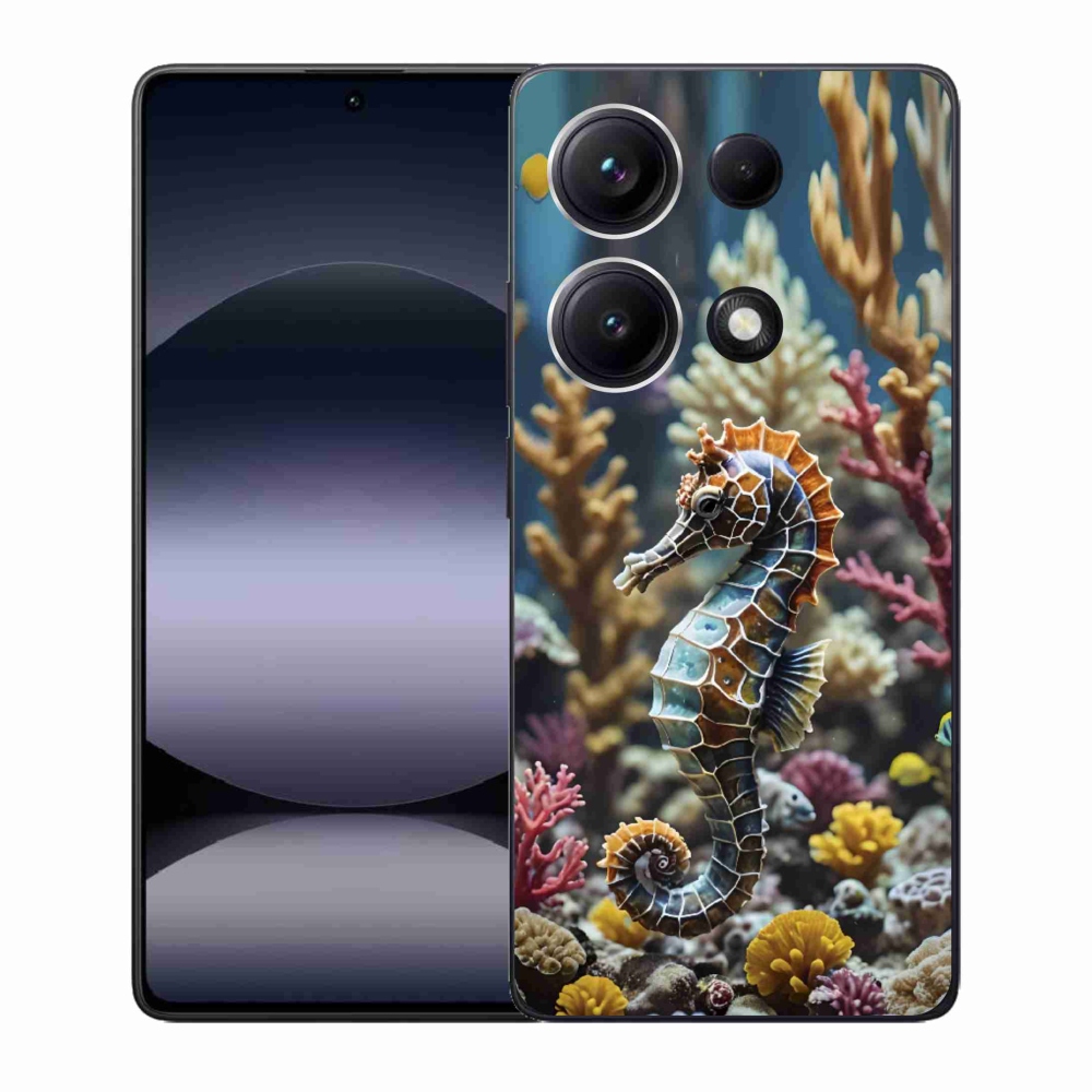 Gélový kryt mmCase na Xiaomi Redmi Note 14S - morský koník 2