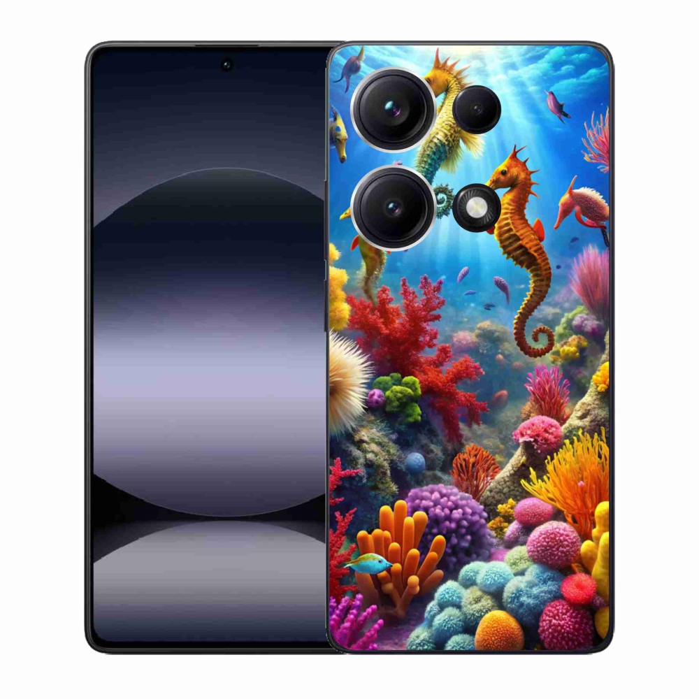 Gélový kryt mmCase na Xiaomi Redmi Note 14S - morský svet 3