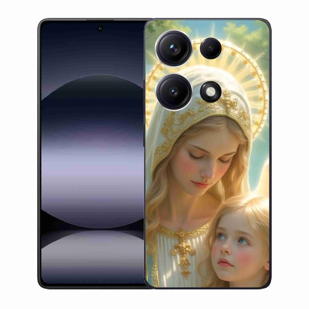 Gélový kryt mmCase na Xiaomi Redmi Note 14S - náboženský motív 2