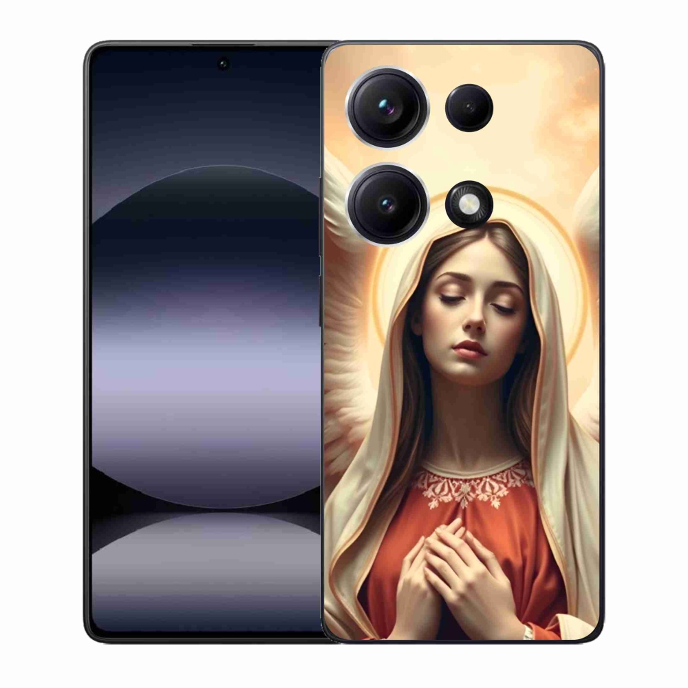 Gélový kryt mmCase na Xiaomi Redmi Note 14S - náboženský motív