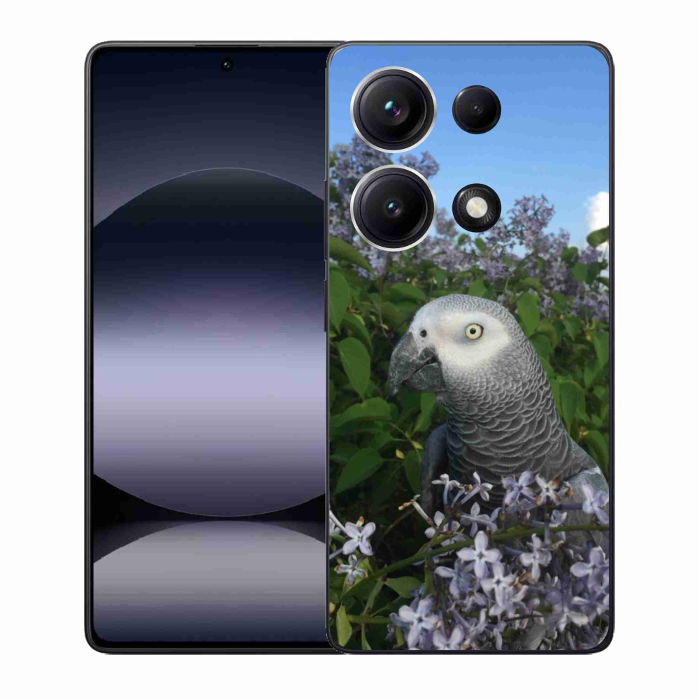 Gélový kryt mmCase na Xiaomi Redmi Note 14S - papagáj žako