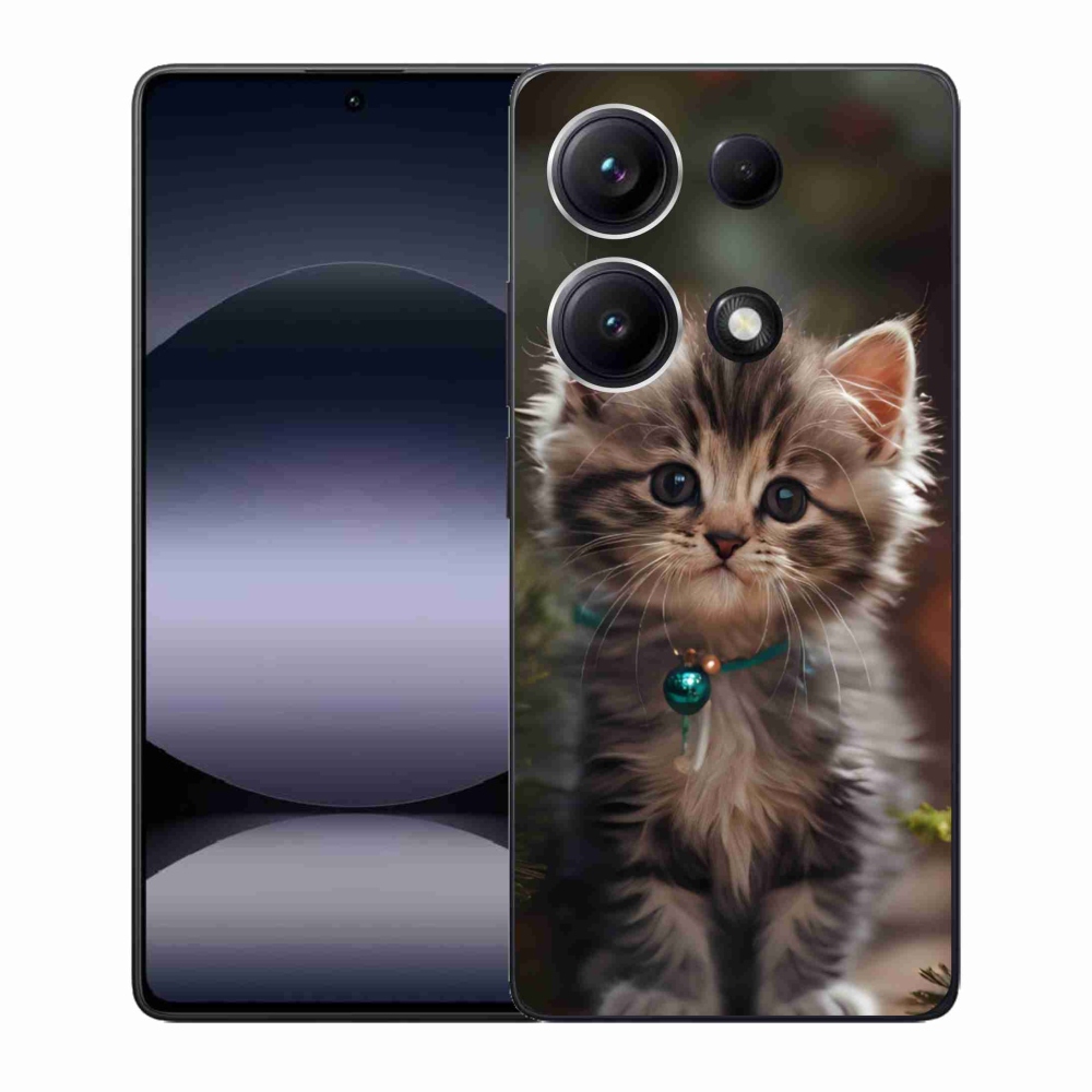 Gélový kryt mmCase na Xiaomi Redmi Note 14S - roztomilé mačiatko 11