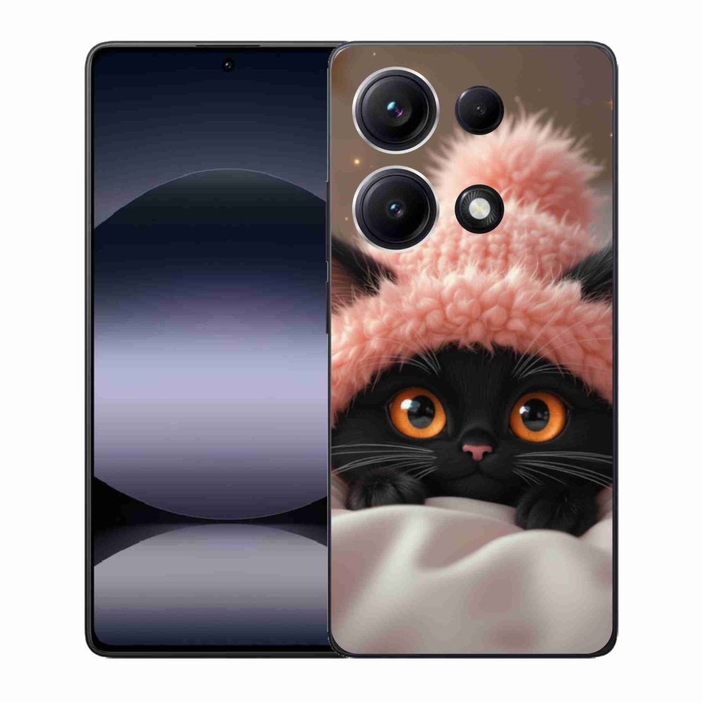 Gélový kryt mmCase na Xiaomi Redmi Note 14S - roztomilé mačiatko 7