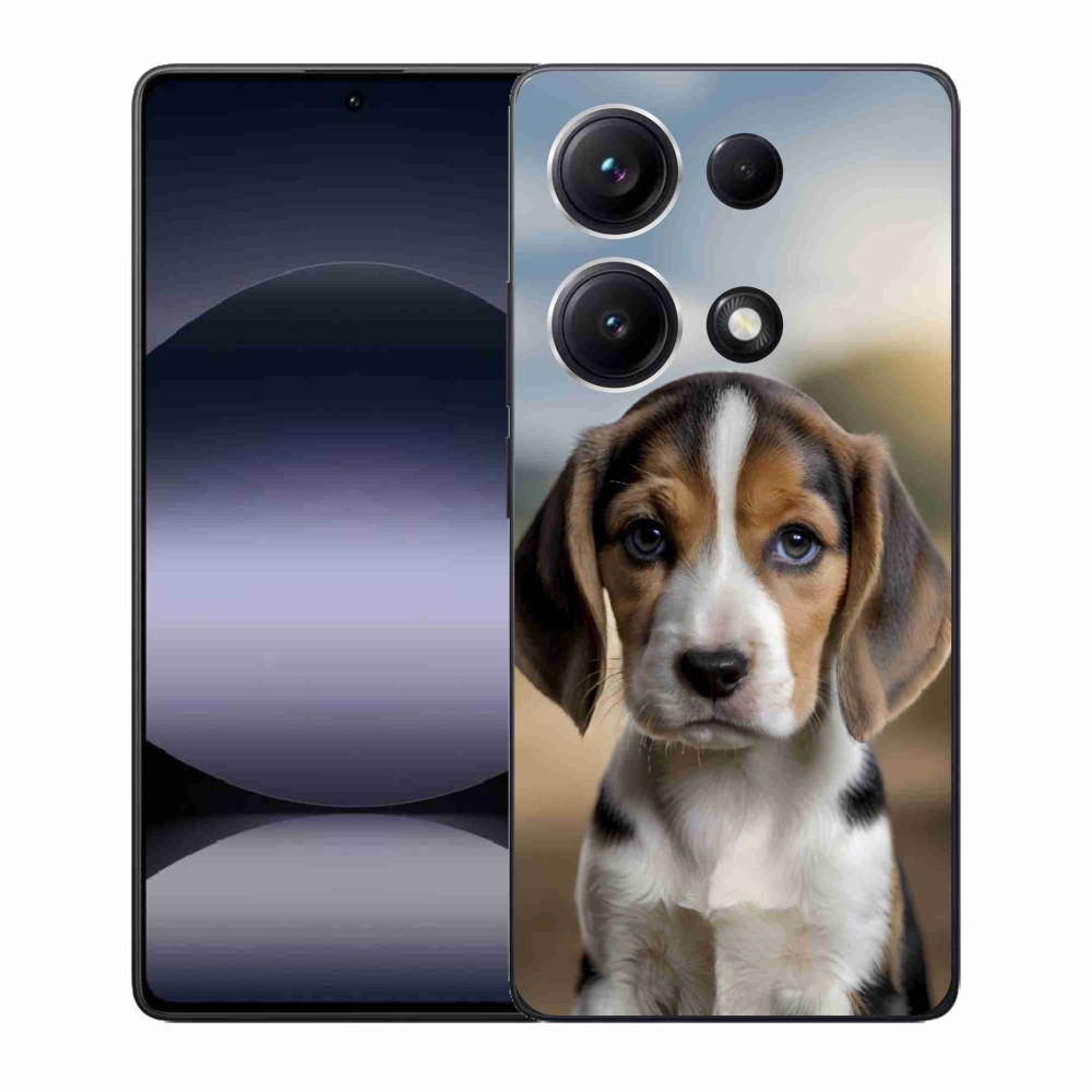 Gélový kryt mmCase na Xiaomi Redmi Note 14S - roztomilý bígl