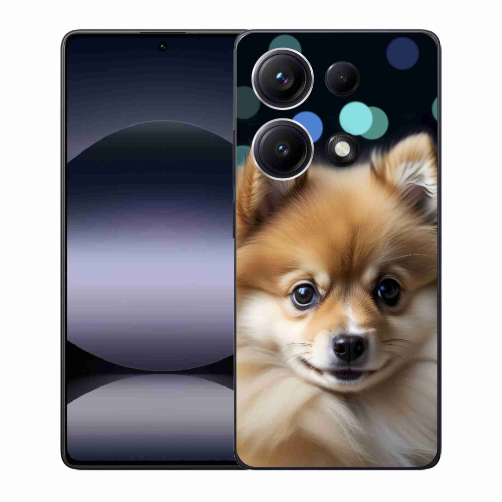 Gélový kryt mmCase na Xiaomi Redmi Note 14S - roztomilý pomeranian