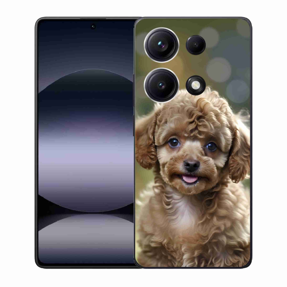 Gélový kryt mmCase na Xiaomi Redmi Note 14S - roztomilý pudel