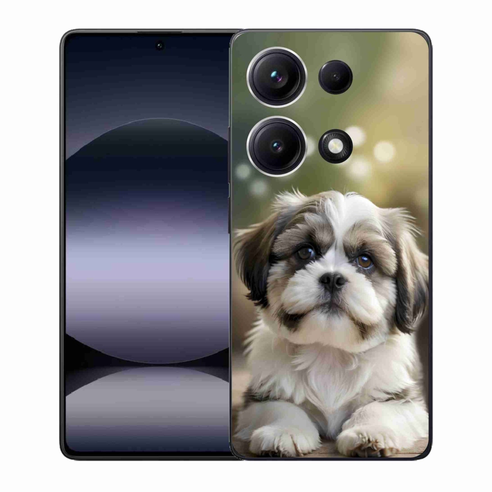 Gélový kryt mmCase na Xiaomi Redmi Note 14S - roztomilý shih-tzu