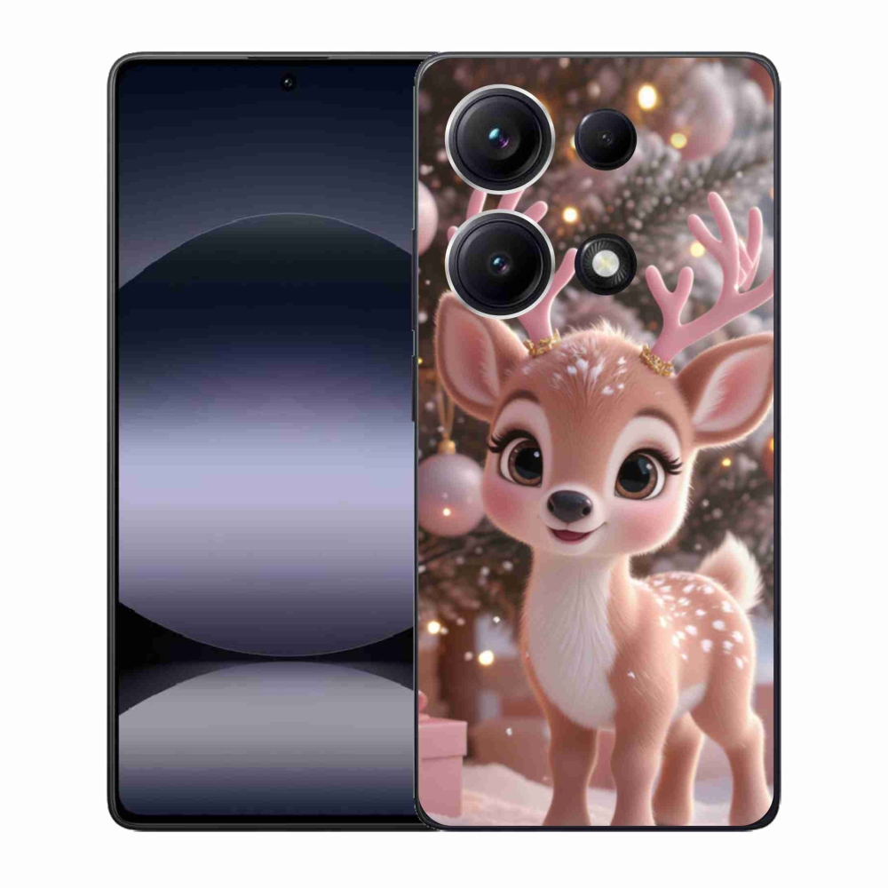 Gélový kryt mmCase na Xiaomi Redmi Note 14S - roztomilý sob