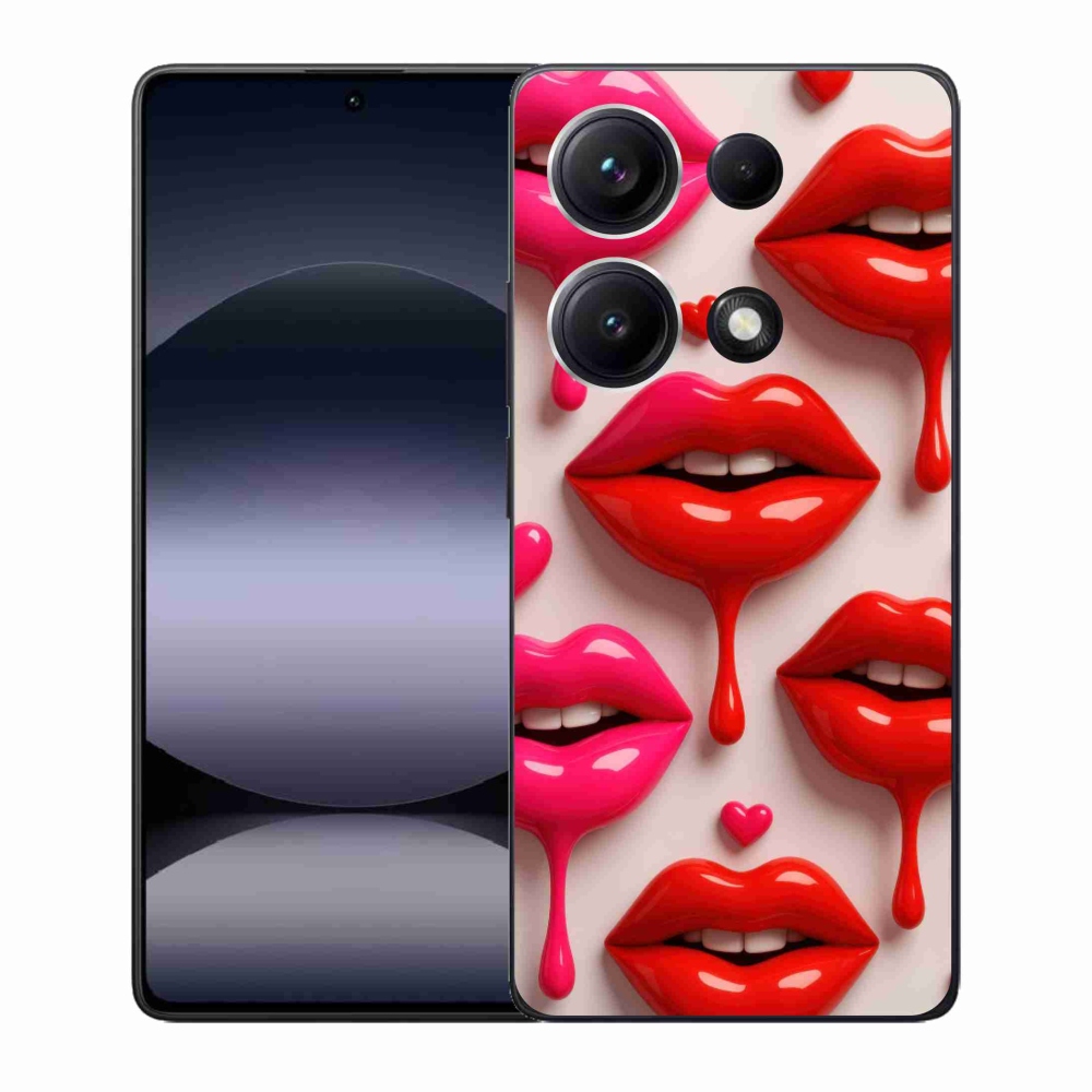 Gélový kryt mmCase na Xiaomi Redmi Note 14S - pery 2