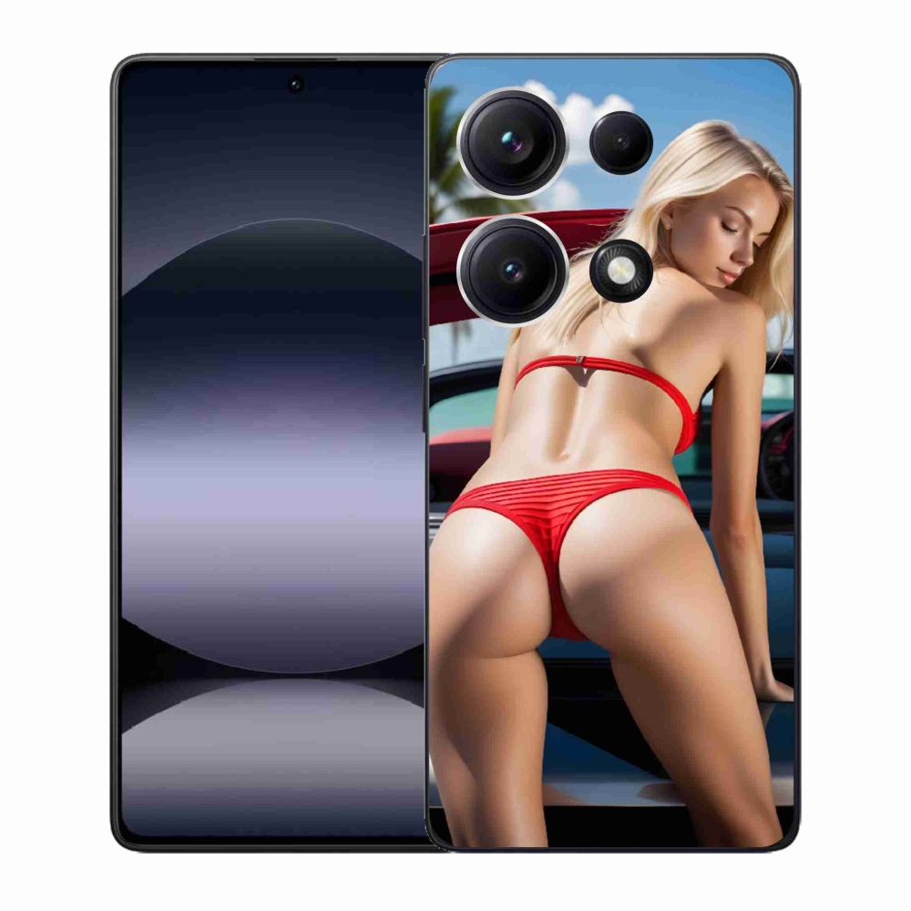 Gélový kryt mmCase na Xiaomi Redmi Note 14S - sexy žena 2