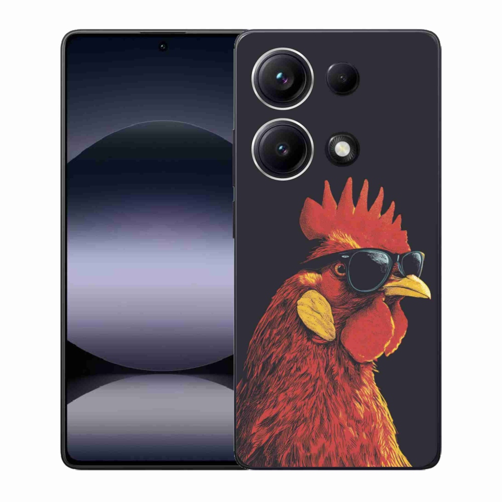 Gélový kryt mmCase na Xiaomi Redmi Note 14S - štýlový kohút