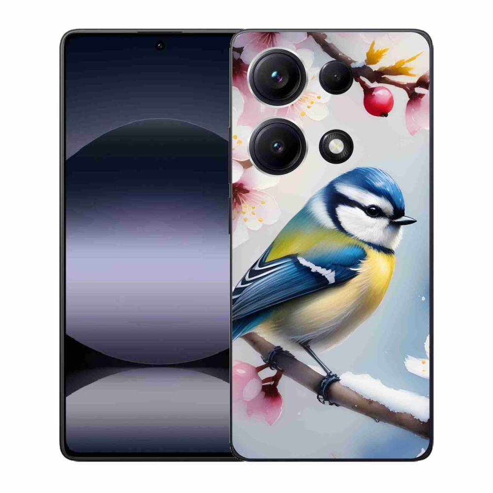 Gélový kryt mmCase na Xiaomi Redmi Note 14S - sýkorka