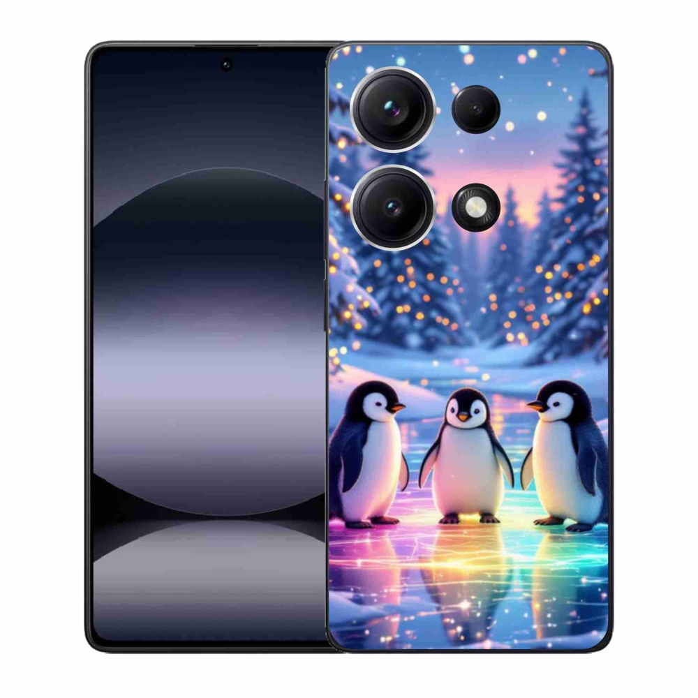 Gélový kryt mmCase na Xiaomi Redmi Note 14S - tučniaky