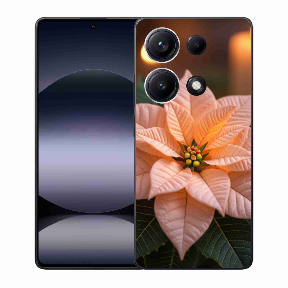 Gélový kryt mmCase na Xiaomi Redmi Note 14S - vianočná hviezda