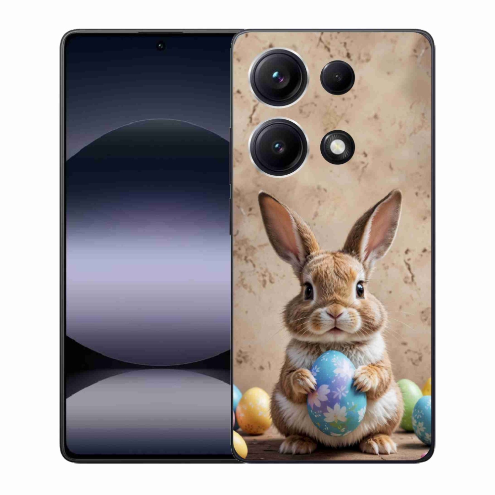 Gélový kryt mmCase na Xiaomi Redmi Note 14S - veľkonočný zajačik