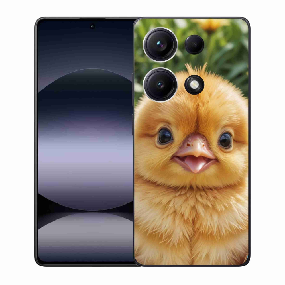 Gélový kryt mmCase na Xiaomi Redmi Note 14S - veselé kuriatko