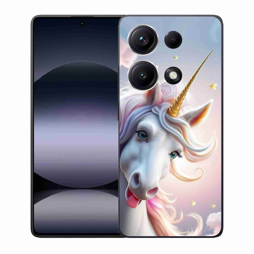 Gélový kryt mmCase na Xiaomi Redmi Note 14S - veselý jednorožec