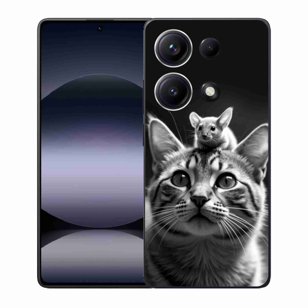 Gélový kryt mmCase na Xiaomi Redmi Note 14S - zvieracie priateľstvo 2