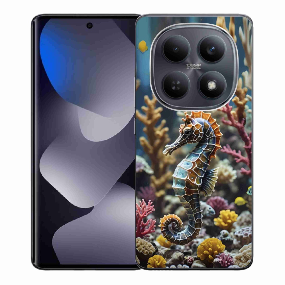 Gélový kryt mmCase na Xiaomi Redmi Note 15 4G/5G/Poco M8 5G - morský koník 2