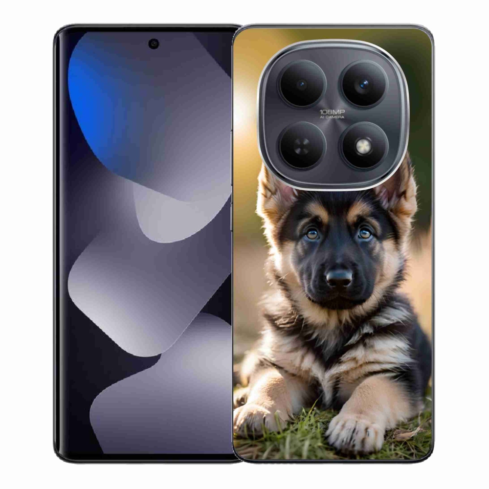 Gélový kryt mmCase na Xiaomi Redmi Note 15 4G/5G/Poco M8 5G - nemecký ovčiak v prírode