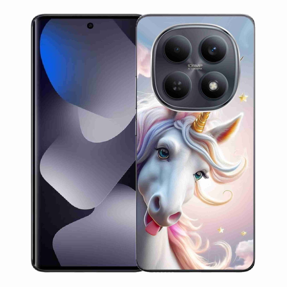 Gélový kryt mmCase na Xiaomi Redmi Note 15 4G/5G/Poco M8 5G - veselý jednorožec