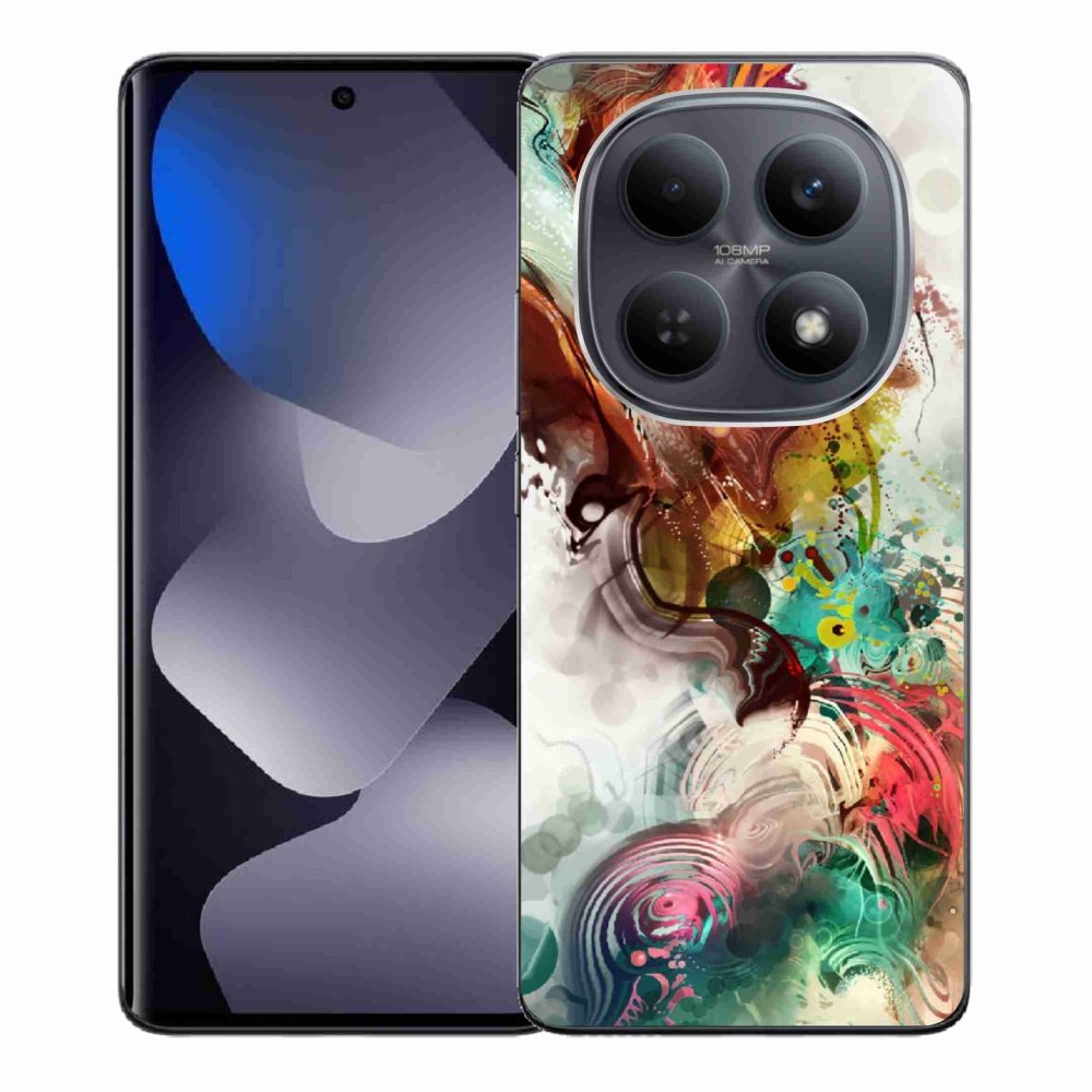 Gélový kryt mmCase na Xiaomi Redmi Note 15 4G - abstrakt 1