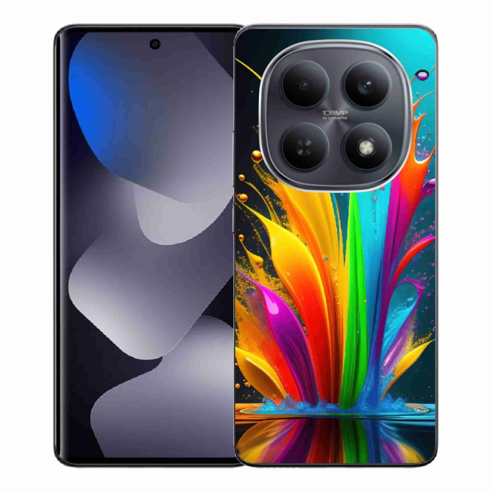 Gélový kryt mmCase na Xiaomi Redmi Note 15 4G - abstraktný motív 1