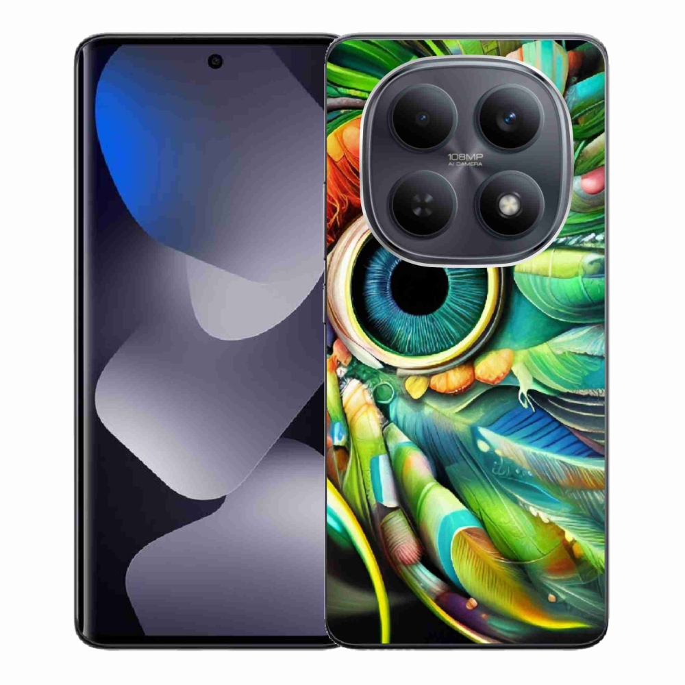 Gélový kryt mmCase na Xiaomi Redmi Note 15 4G - abstraktný motív 18