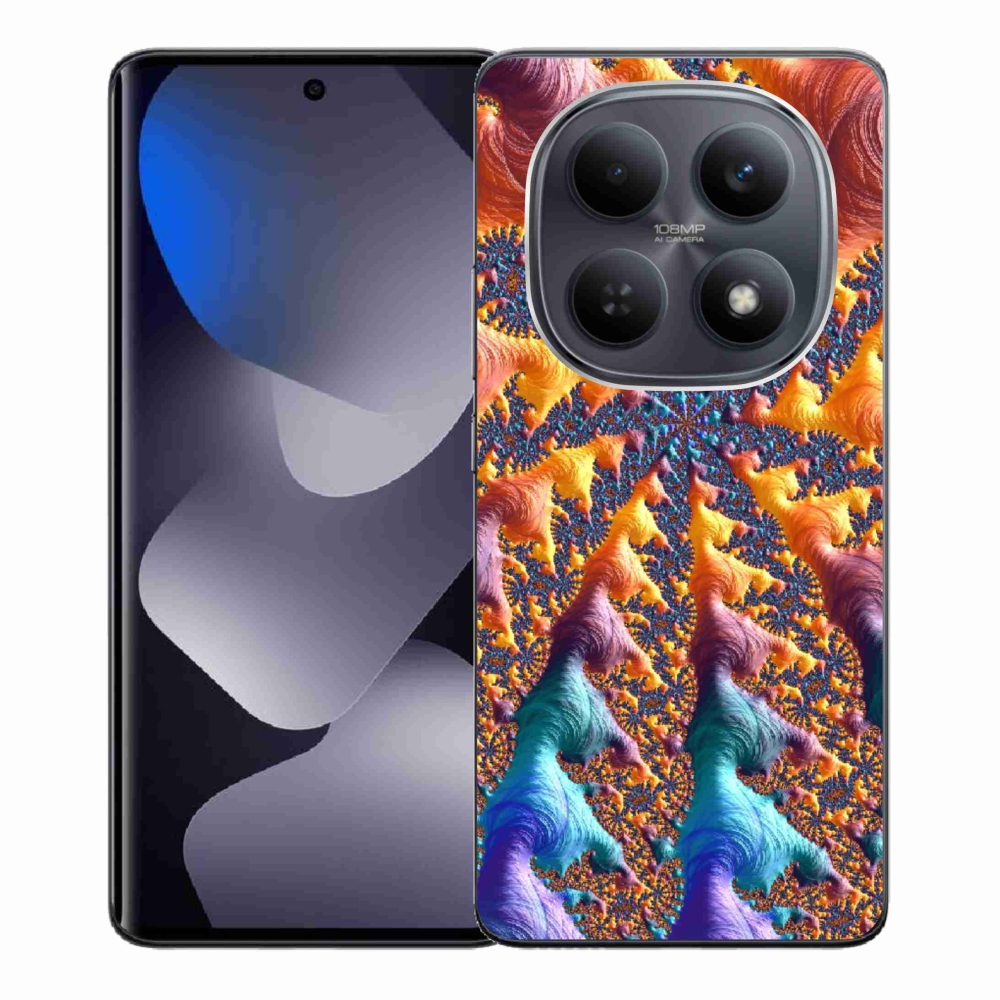 Gélový kryt mmCase na Xiaomi Redmi Note 15 4G - abstraktný motív 23