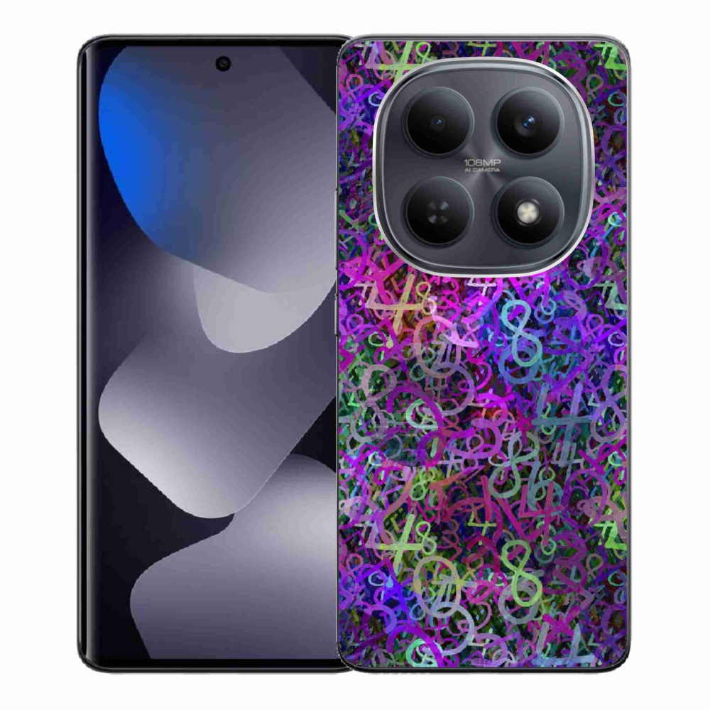 Gélový kryt mmCase na Xiaomi Redmi Note 15 4G - abstraktný motív 25