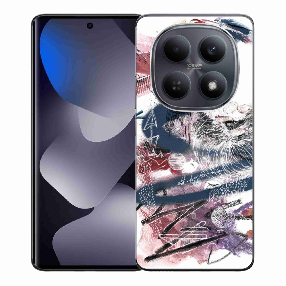 Gélový kryt mmCase na Xiaomi Redmi Note 15 4G - abstraktný motív 28