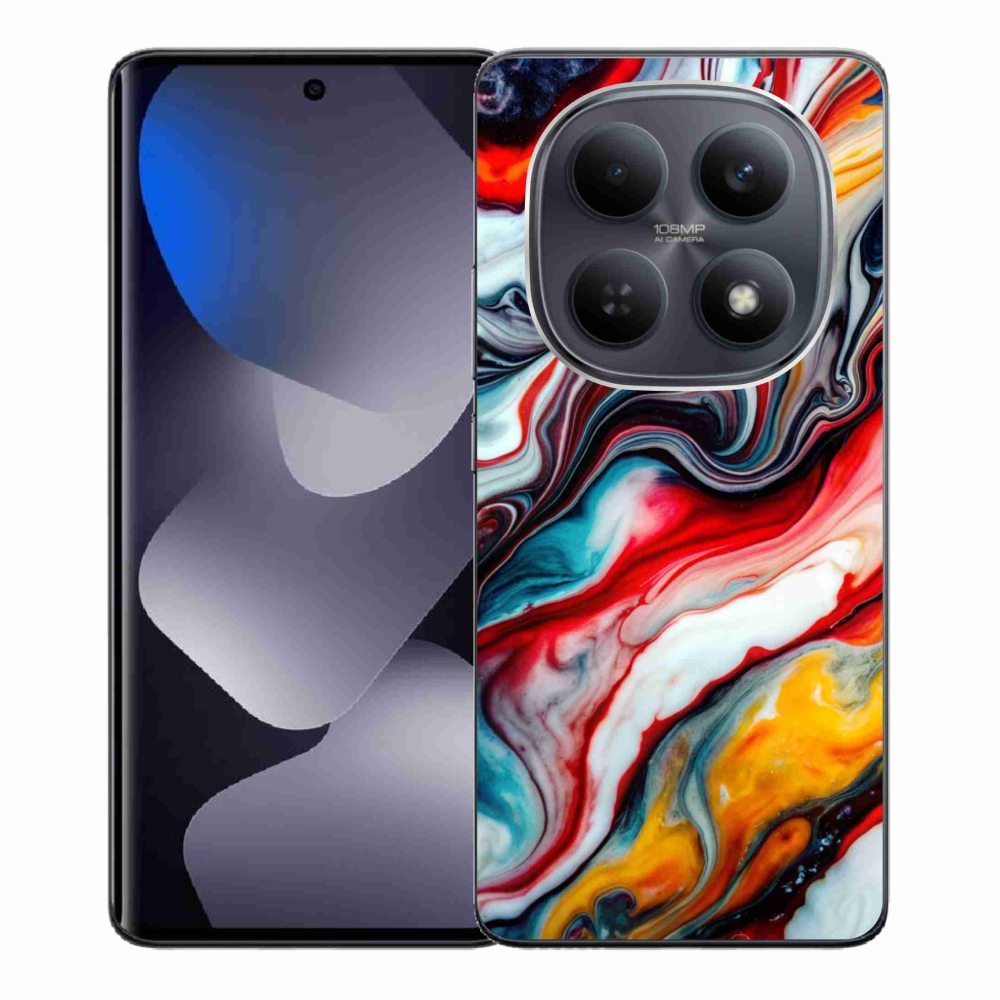 Gélový kryt mmCase na Xiaomi Redmi Note 15 4G - abstraktný motív 35