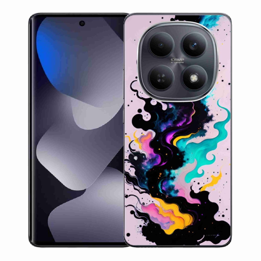 Gélový kryt mmCase na Xiaomi Redmi Note 15 4G - abstraktný motív 4