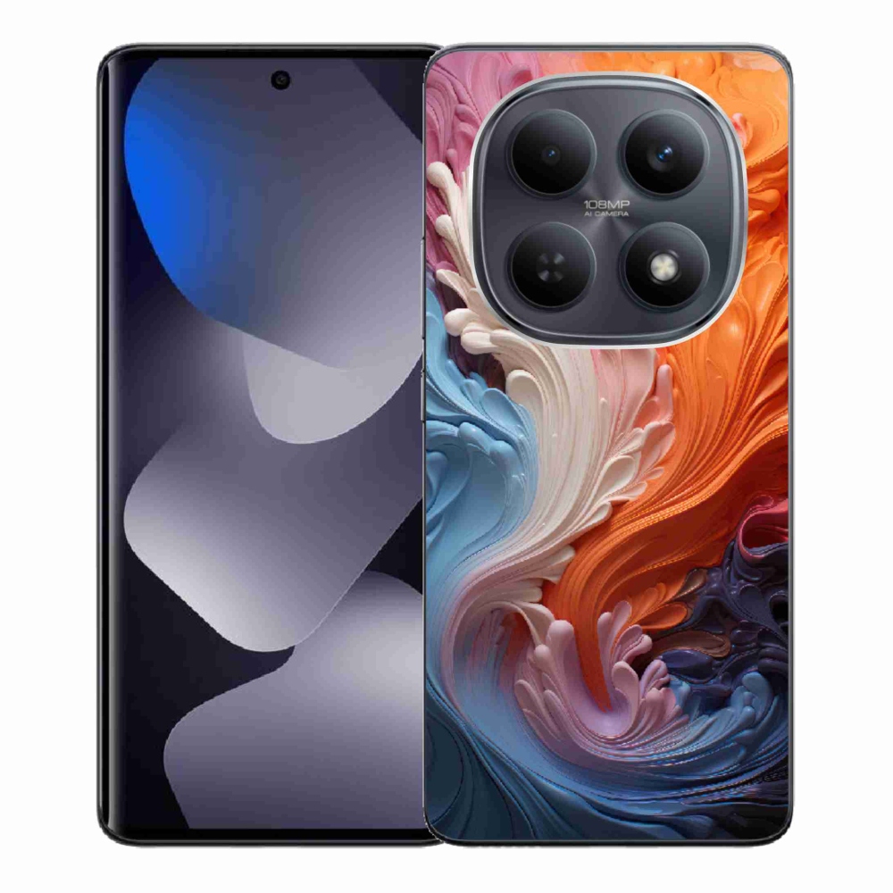 Gélový kryt mmCase na Xiaomi Redmi Note 15 4G - abstraktný motív 8