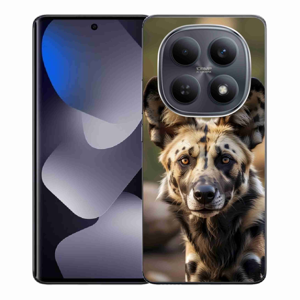 Gélový kryt mmCase na Xiaomi Redmi Note 15 4G - africký divoký pes