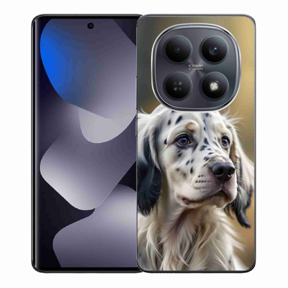 Gélový kryt mmCase na Xiaomi Redmi Note 15 4G - anglický seter