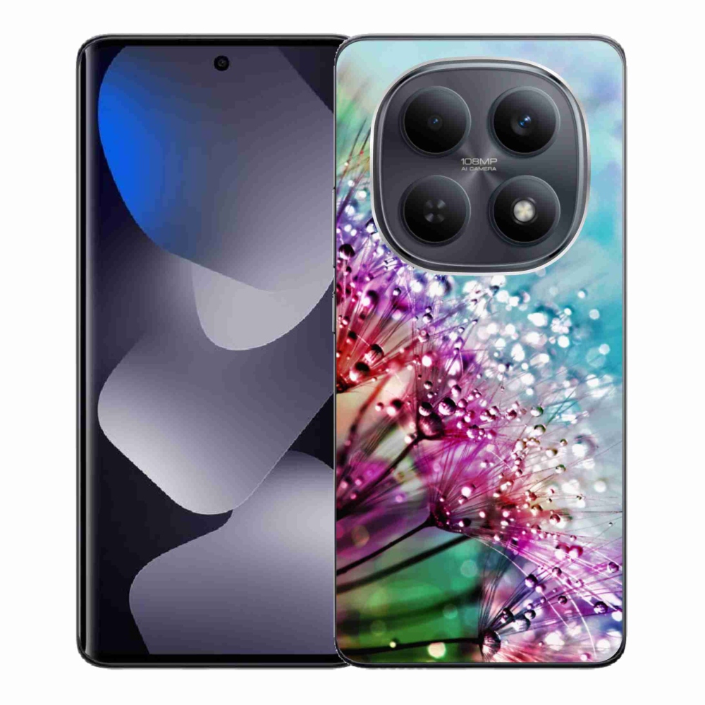 Gélový kryt mmCase na Xiaomi Redmi Note 15 4G - farebné kvety