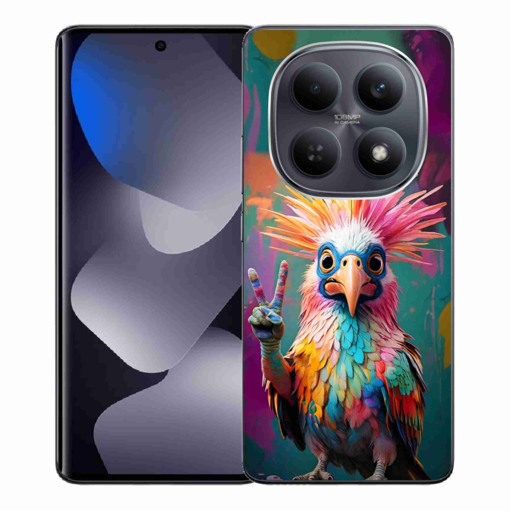 Gélový kryt mmCase na Xiaomi Redmi Note 15 4G - farebný rebel