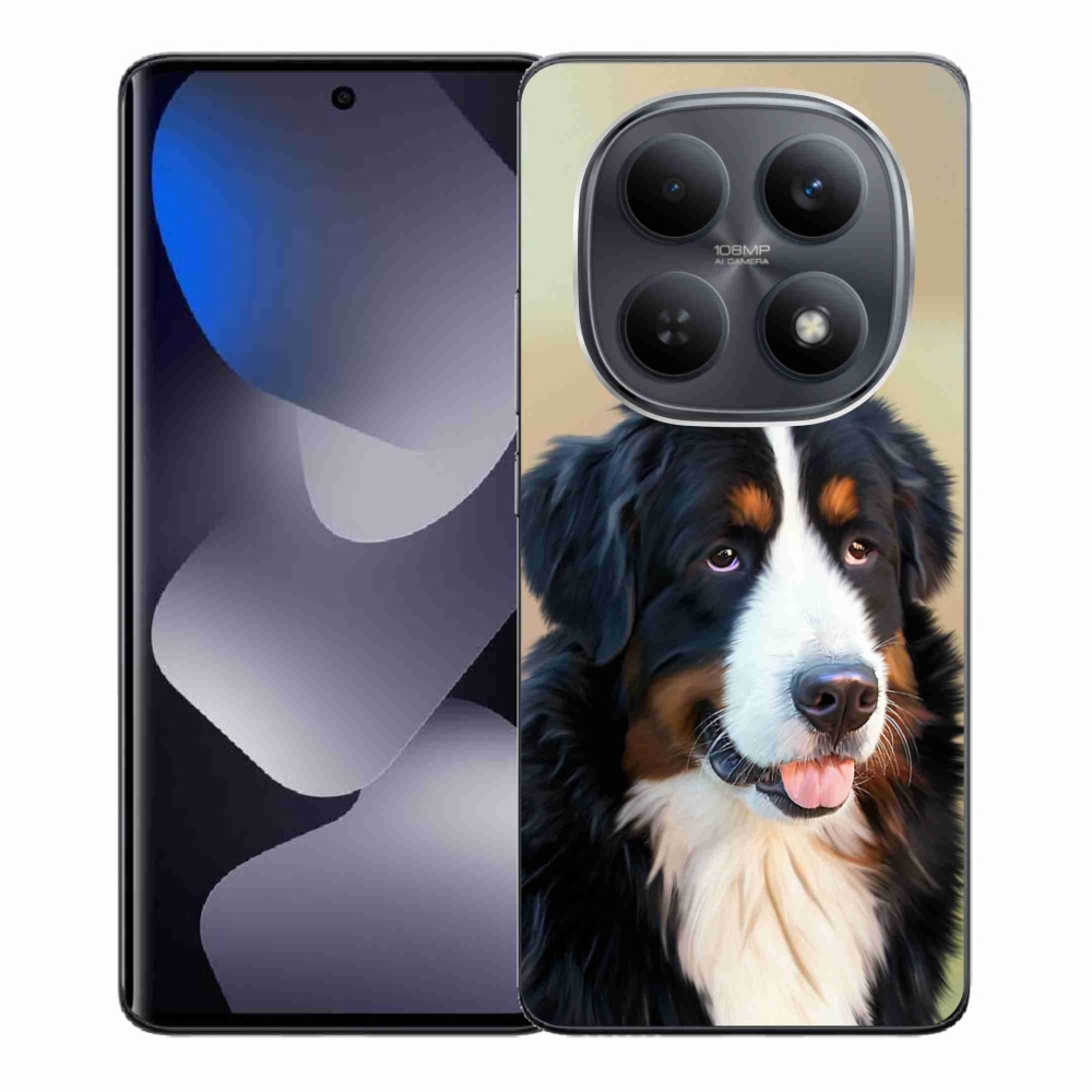 Gélový kryt mmCase na Xiaomi Redmi Note 15 4G - bernský salašnícky pes