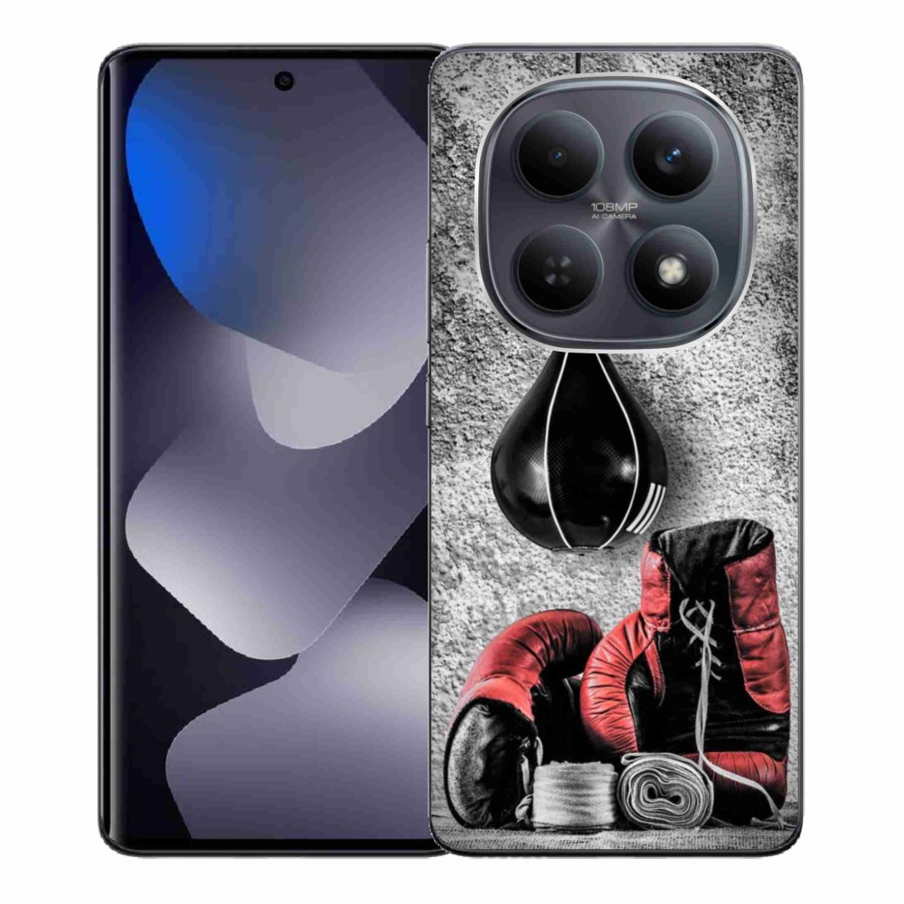 Gélový kryt mmCase na Xiaomi Redmi Note 15 4G - boxovacie vrece a rukavice