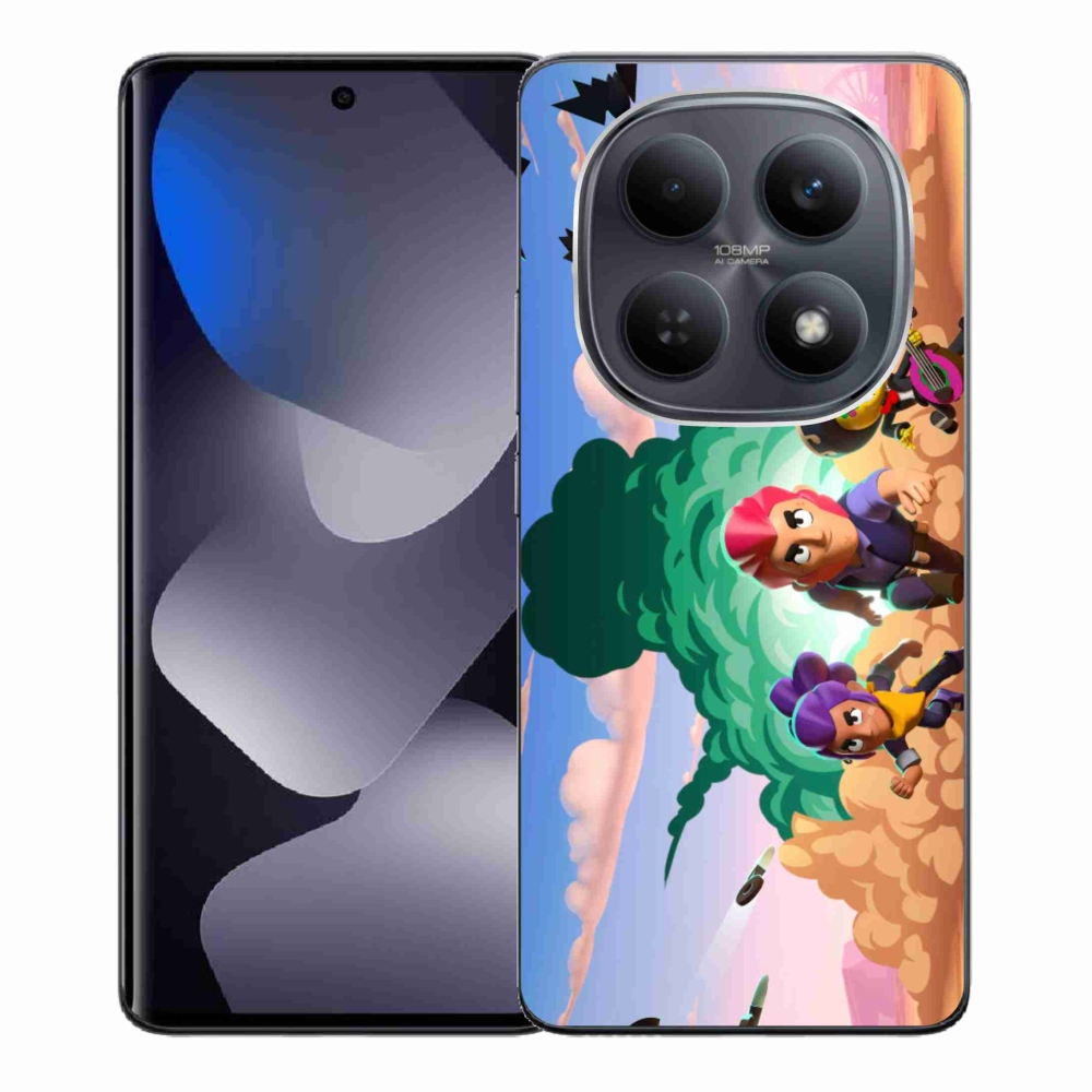 Gélový kryt mmCase na Xiaomi Redmi Note 15 4G - brawl stars