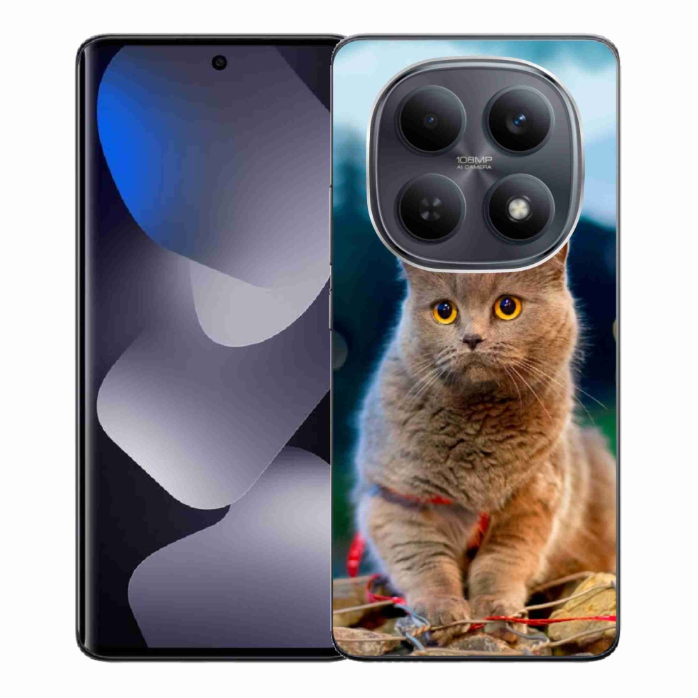 Gélový kryt mmCase na Xiaomi Redmi Note 15 4G - britská modrá 2
