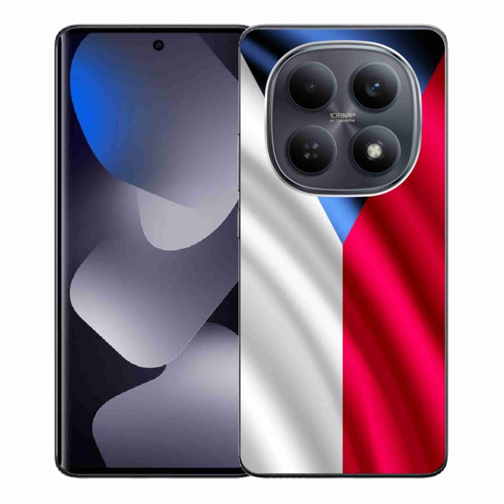 Gélový kryt mmCase na Xiaomi Redmi Note 15 4G - česká vlajka